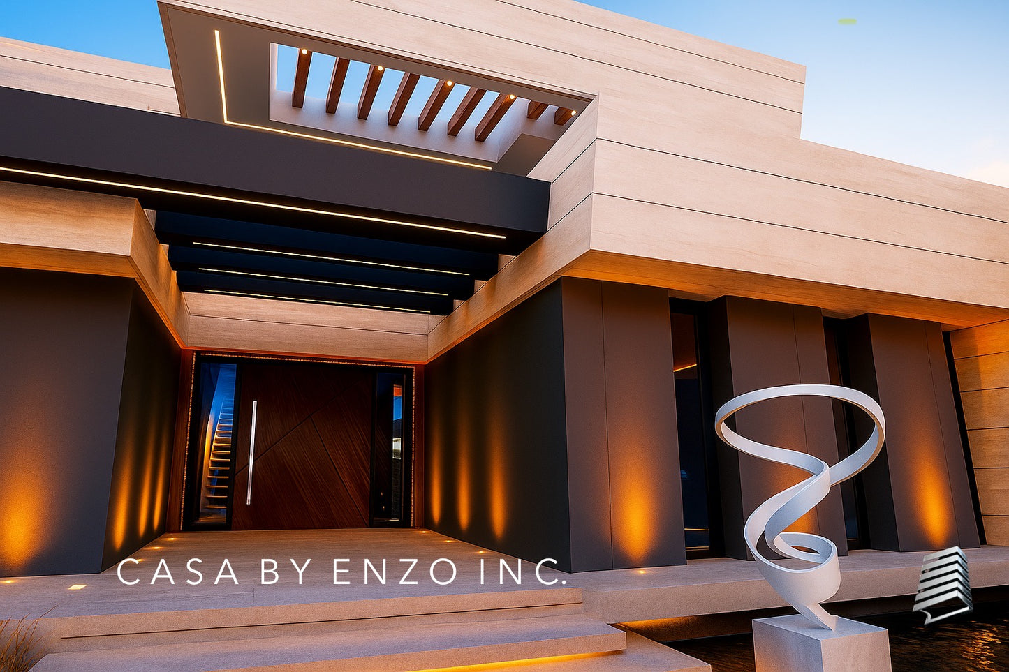 CASA BY ENZO INC Prefabricated Villa model number: cR80