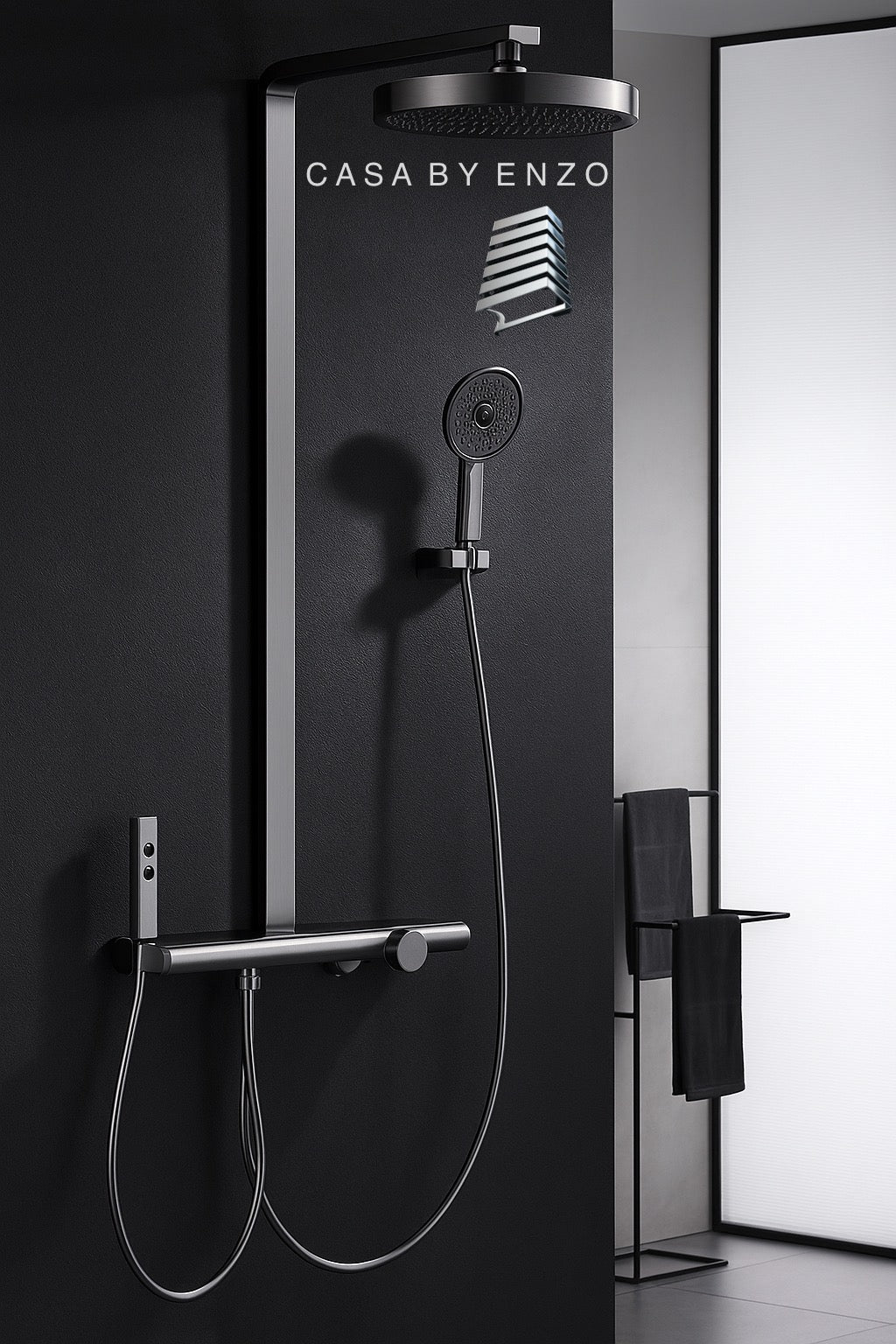 CASA BY ENZO INC overhead shower model: EnZ-control-c