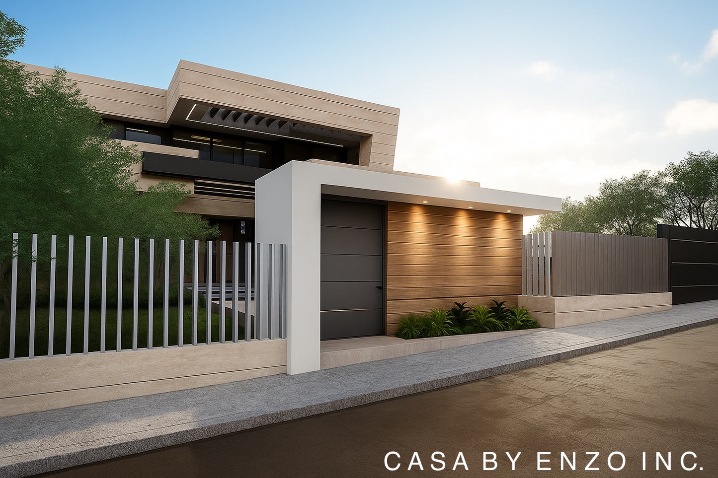 CASA BY ENZO INC Prefabricated Villa model number: cR80