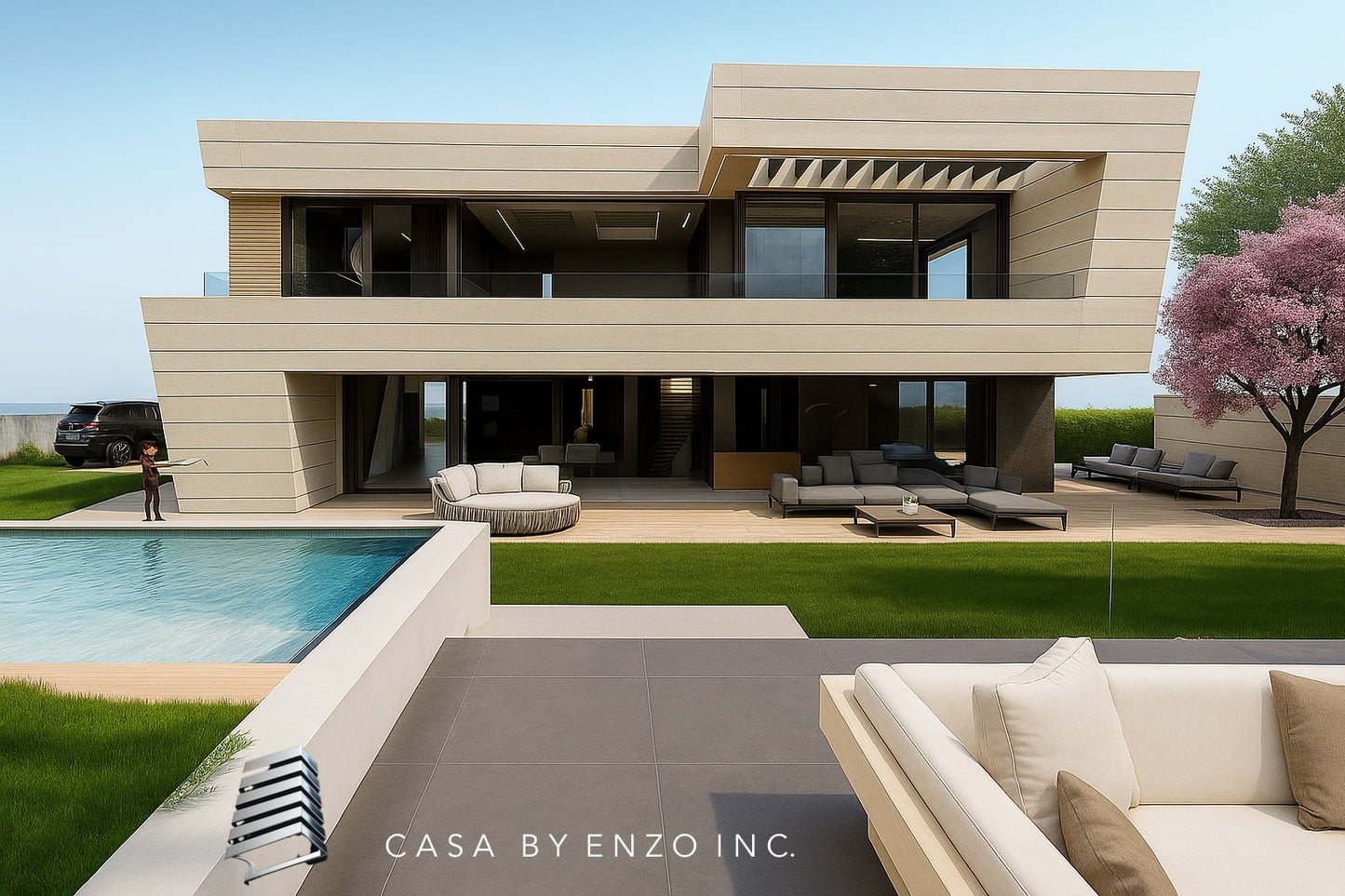 CASA BY ENZO INC Prefabricated Villa model number: cR80